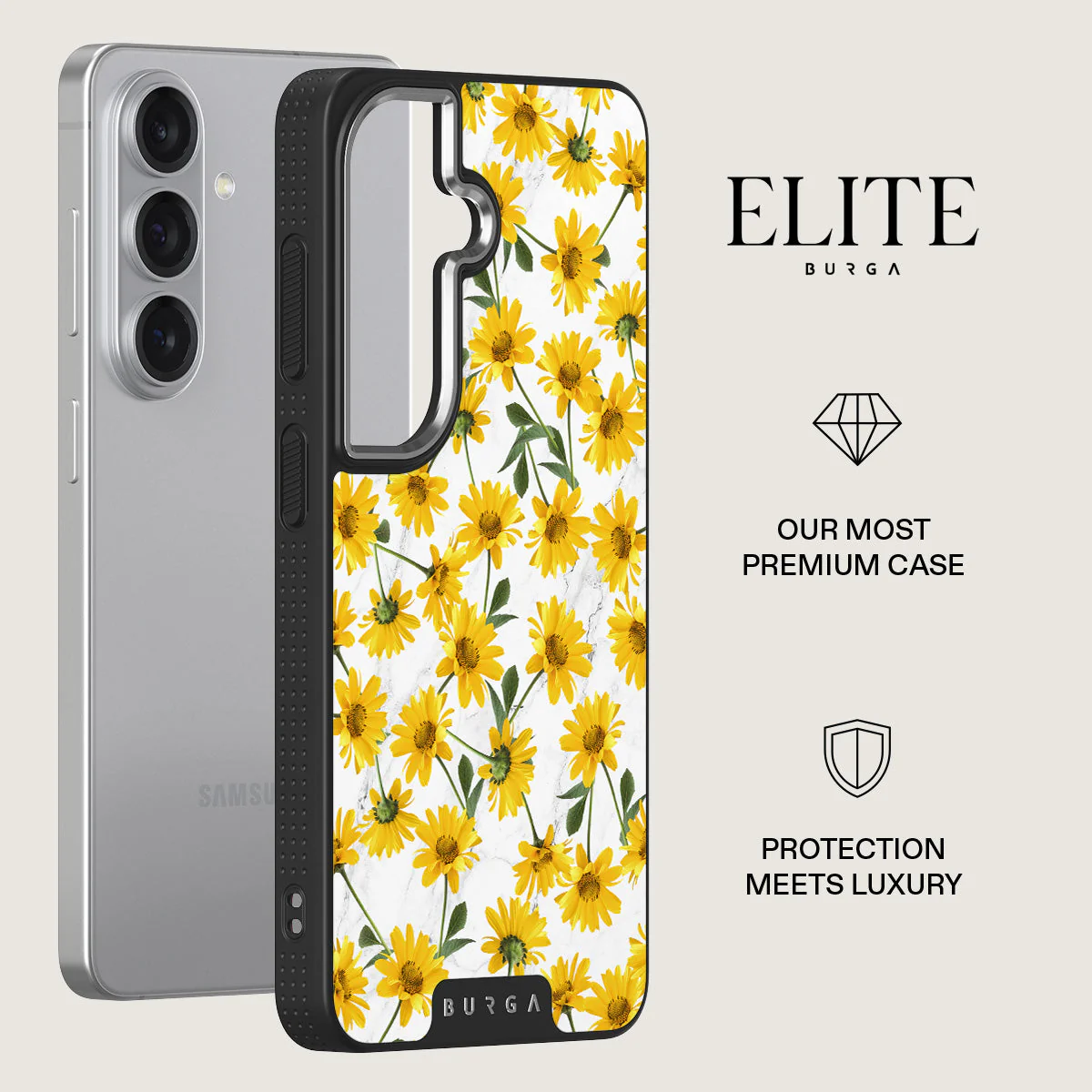 Summer Scent - Yellow Flower Samsung Galaxy S26 Case - Image 20