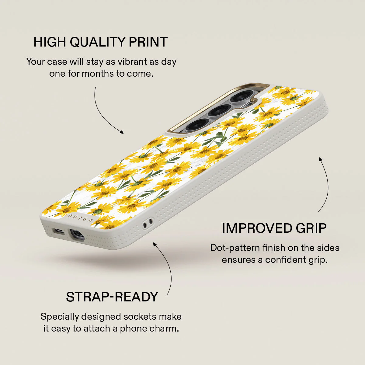 Summer Scent - Yellow Flower Samsung Galaxy S26 Plus Case - Image 30