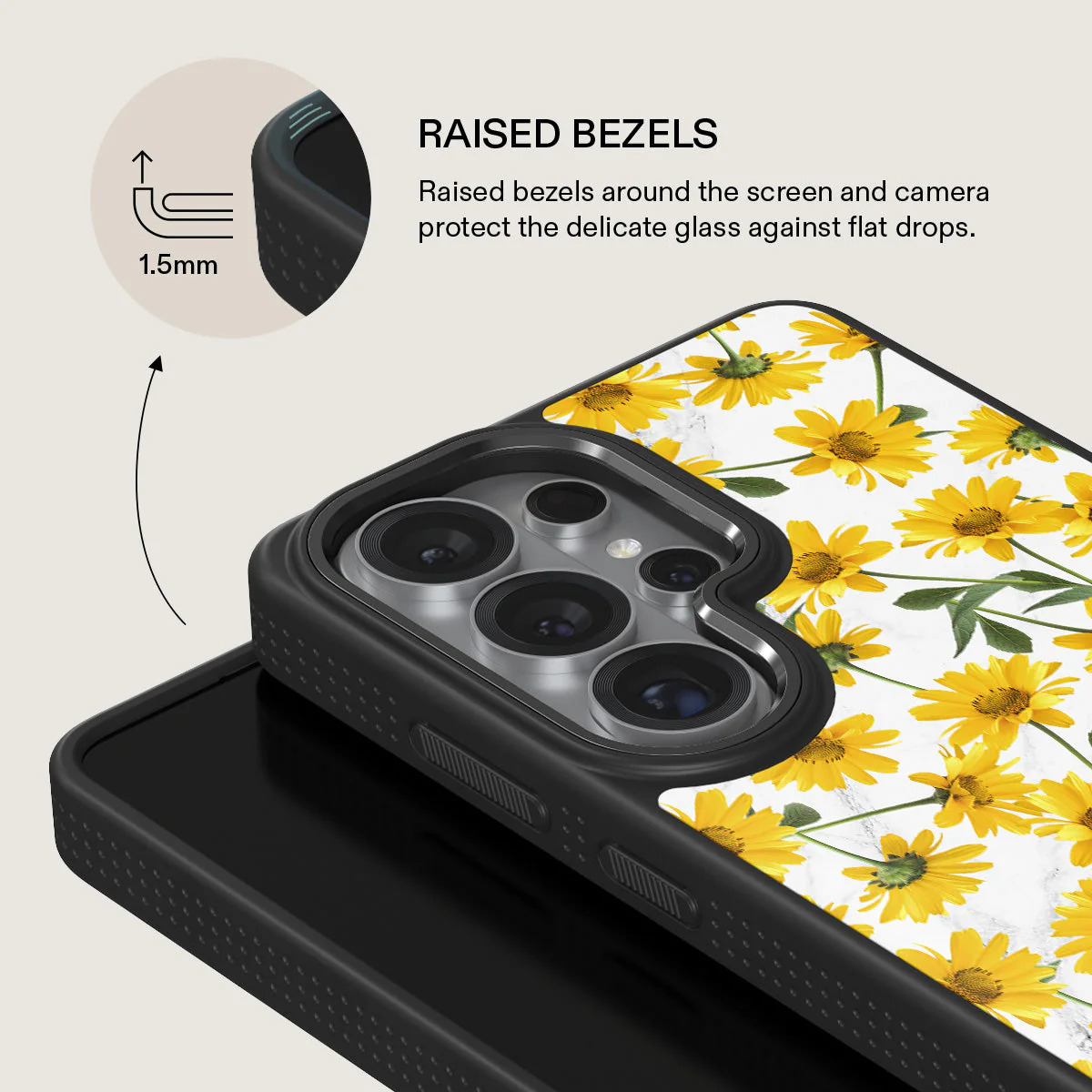 Summer Scent - Yellow Flower Samsung Galaxy S26 Ultra Case - Image 15