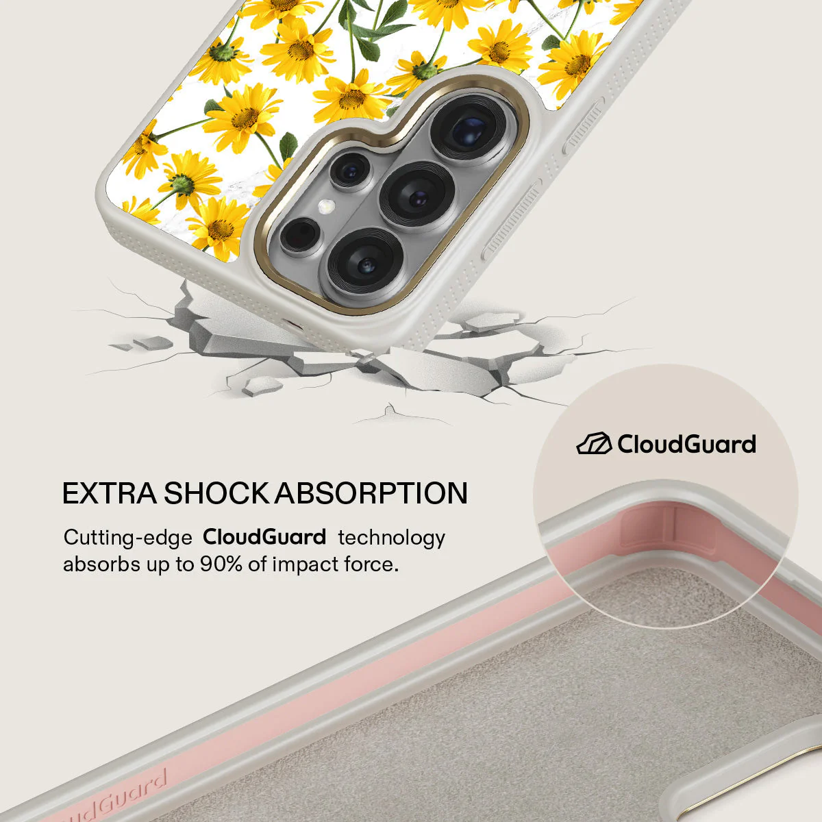 Summer Scent - Yellow Flower Samsung Galaxy S26 Ultra Case - Image 28