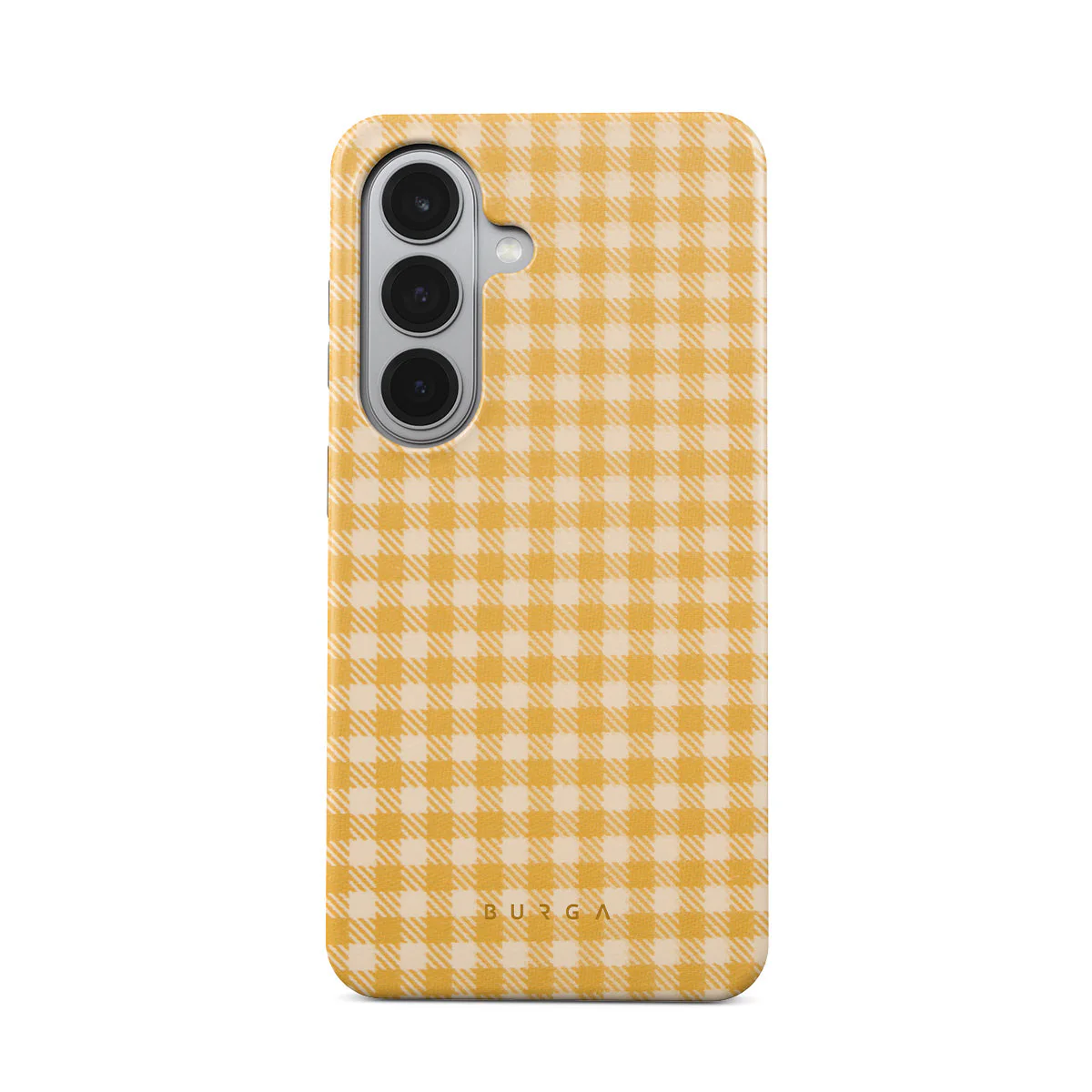 Tuscan Sun - Yellow Plaid Samsung Galaxy S26 Plus Case