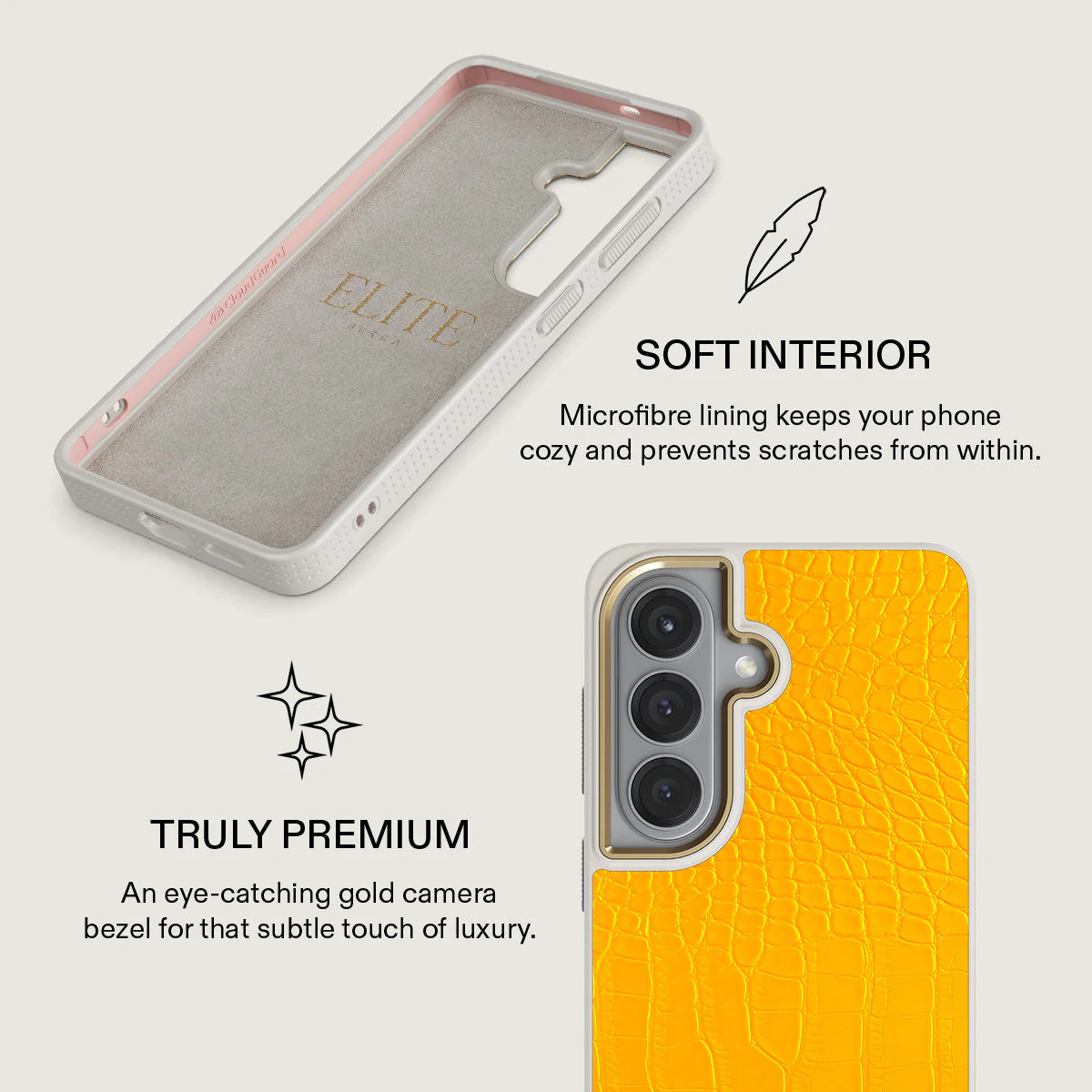Canary Yellow - Snake Skin Samsung Galaxy S26 Plus Case - Image 31