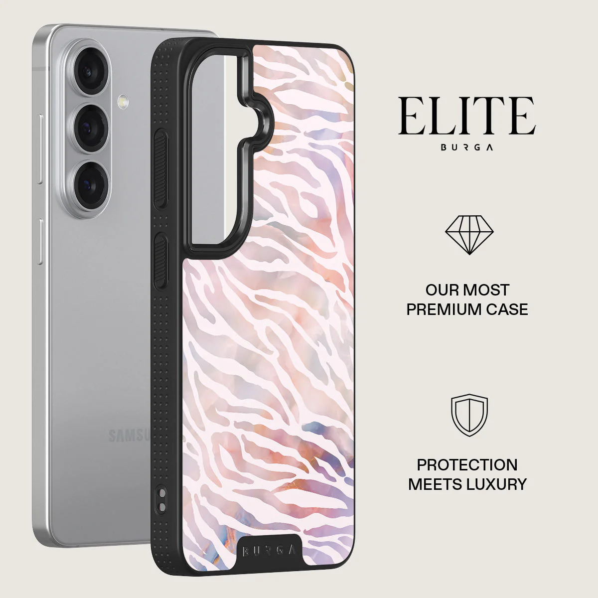 Sultry July - Zebra Samsung Galaxy S26 Case - Image 13