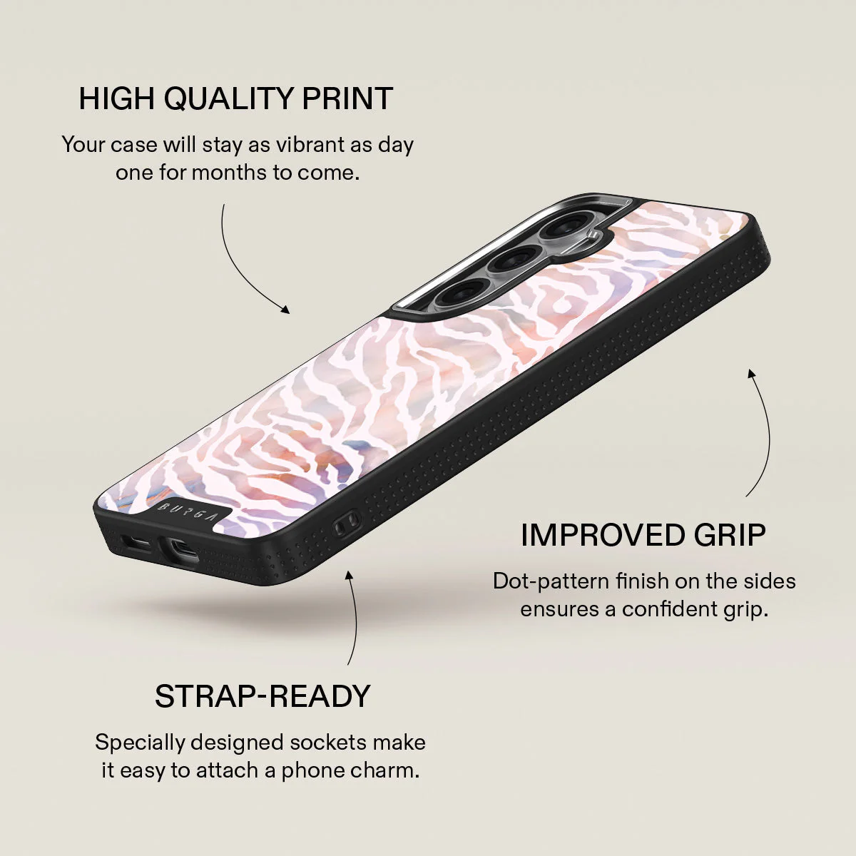 Sultry July - Zebra Samsung Galaxy S26 Case - Image 23