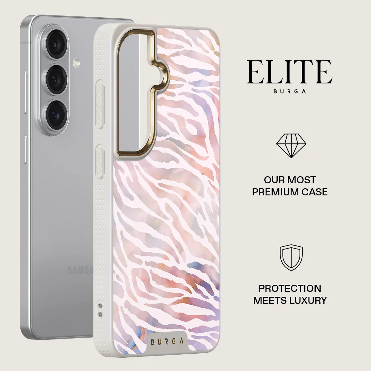 Sultry July - Zebra Samsung Galaxy S26 Case - Image 27