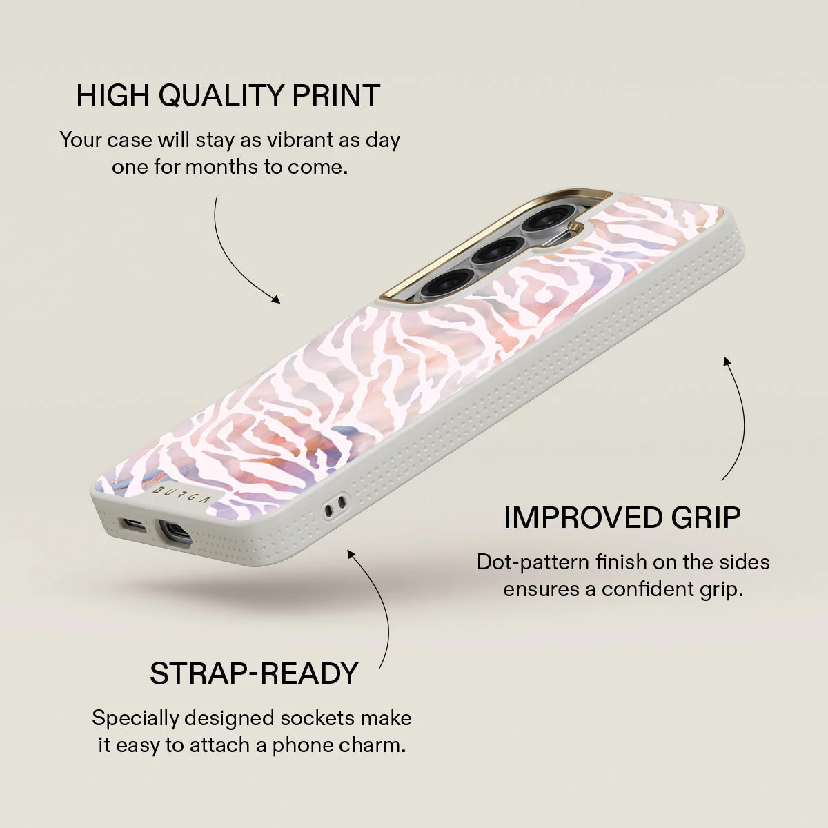 Sultry July - Zebra Samsung Galaxy S26 Case - Image 30